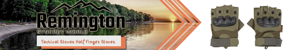 Remington Tactical Gloves Half Finger Gloves Army Green