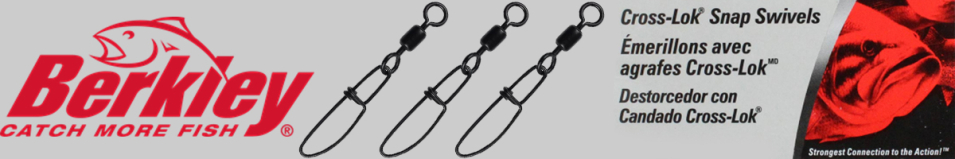 Berkley Cross-Lok Snaps/Swivels
