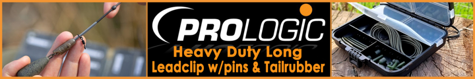 Prologic LM Heavy Duty Long Leadclip w/pins & Tailrubber