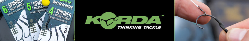 Korda Spinner Hook Sections без бородки