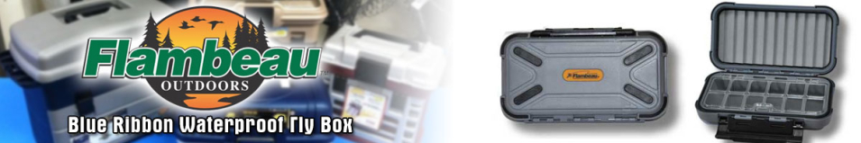 Flambeau Blue Ribbon Waterproof Fly Box