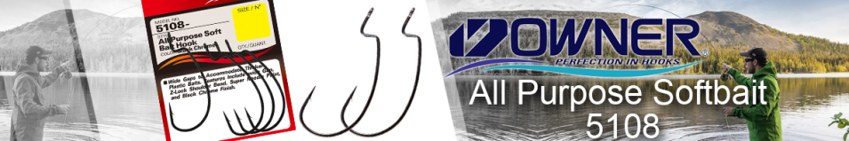 Owner All Purpose Softbait Hook BC