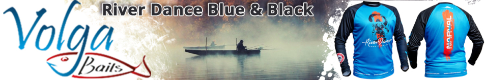 Volga Baits River Dance Blue & Black
