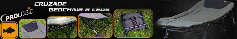 Prologic Cruzade Bedchair 6 Legs