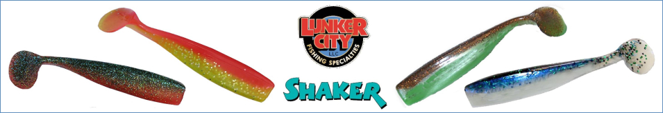 Lunker City Shaker 8"