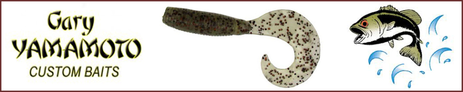 Gary Yamamoto Single Tail Grubs 10