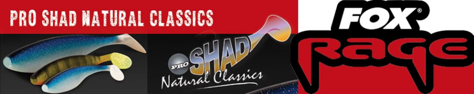 Fox Rage Pro Shad Natural Classics New 7"/18cm