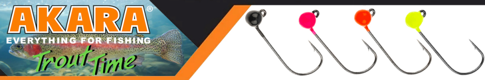 Akara Trout Time Шар вольфрам № 4 Orange