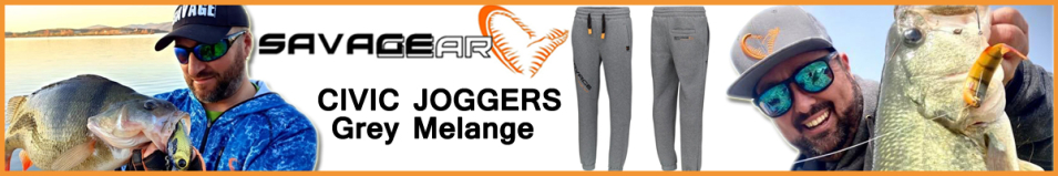Savage Gear Civic Joggers Grey Melange