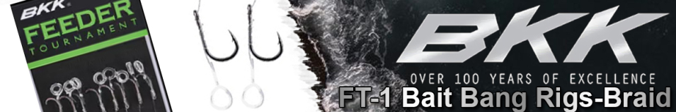 BKK Feeder Tournament, FT-1 Bait Bang Rigs Braid с поводком