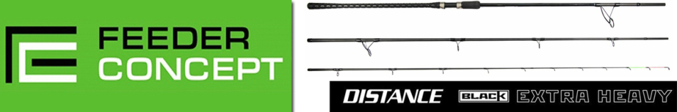 Feeder Concept Distance Black Extra Heavy
