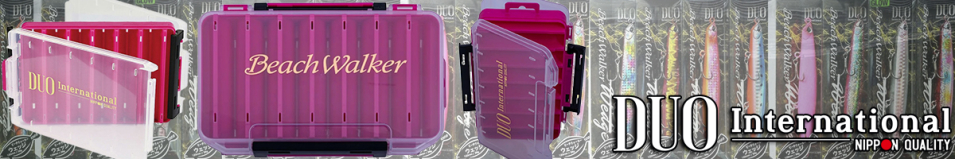 DUO Beach Walker Revers Lure Case 100 #Pink/Gold Logo