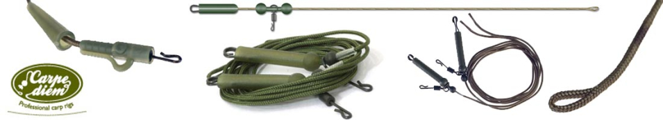 Carpe Diem Safety Clips Rig / Leadcre 60cm