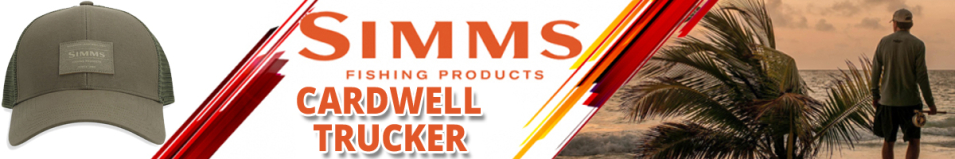 Simms Cardwell Trucker, Dark Olive