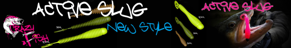 Crazy Fish Active Slug 3"