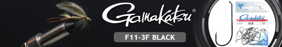 Gamakatsu F11-3F Black