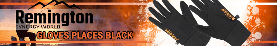Remington Gloves Places Black