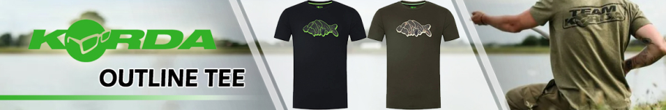 Korda Outline Tee Black