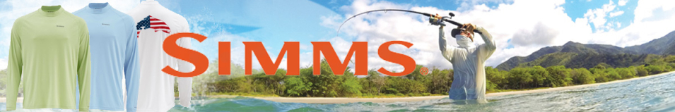 Simms Solarflex LS Crewneck Graphic Print Tarpon Glacier