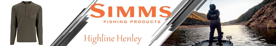 Simms Highline Henley, Smokey Olive