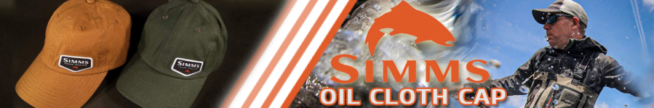 Simms Oil Cloth Cap Honey Brown