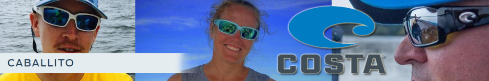 Costa Caballito 580 P Black/Blue Mirror