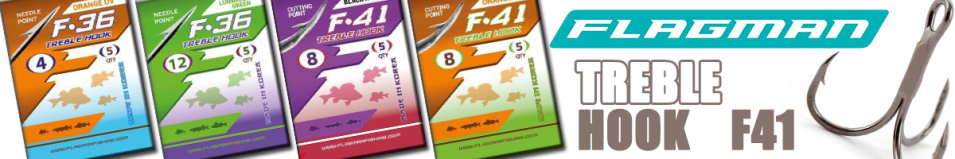 Flagman Treble hook F41