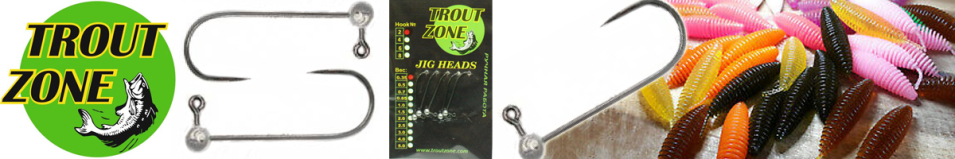 Trout Zone Джиг-головка на крючке Kumho BN №2 (Безбородый)