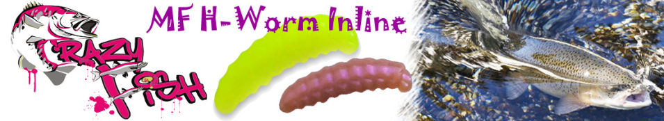 Crazy Fish MF H-Worm Inline 0.7"
