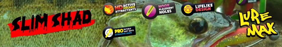 LureMax Slim Shad 3''