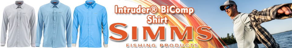 Simms Intruder BiComp Shirt '20, Faded Denim