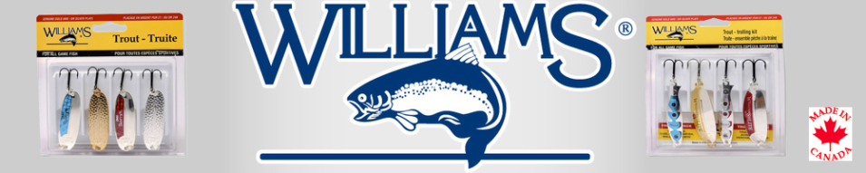 Набор из 4-х блесен Williams 