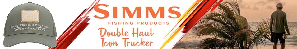 Simms Double Haul Icon Trucker, Smokey Olive