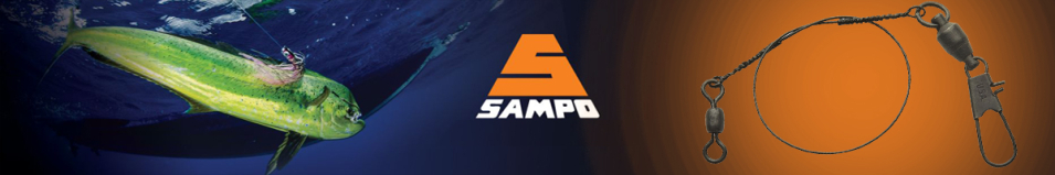 Sampo Black Muskie Leaders 1/Blister