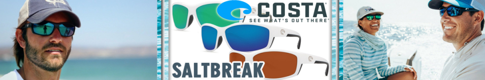 Costa Saltbreak 580 P White Frame/Blue Mirror