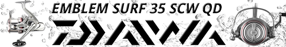 Daiwa 18 Emblem Surf 35 SCW QD