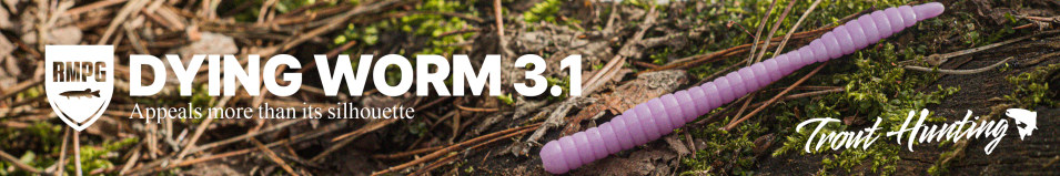 Rampage Trout Hunting Dying Worm 3.1"