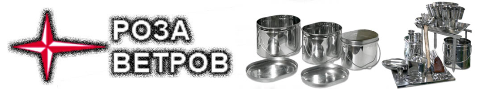 Набор котелков с крышками "матрешка" Нерж. сталь НКОн-004р