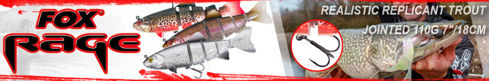 Fox Rage Realistic Replicant Trout Jointed 110g 7"/18cm