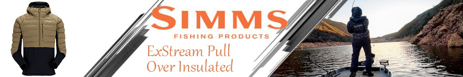 Simms ExStream Pull Over Insulated Hoody, Dark Stone