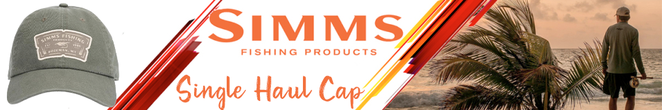 Simms Single Haul Cap, Basalt