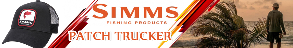 Simms Patch Trucker, Black