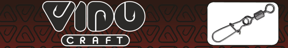 Vido Craft Impressed Rolling swivel With Nice Snap (BLN)