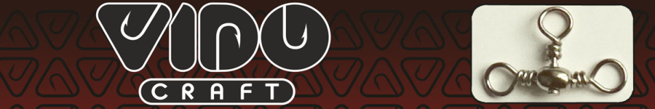 Vido Craft Barrel Cross-Line Swivel VD-BCLS