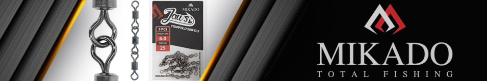Mikado Jaws Swivel - Jaws Triple Swivels (AMA-J-002)