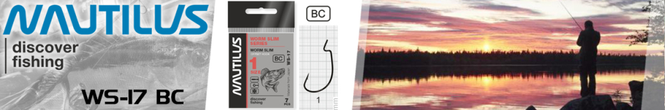 Nautilus Offset Worm Slim series WS-17 BC