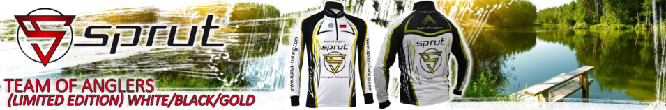 Sprut Team of Anglers (Limited Edition) White/Black/Gold
