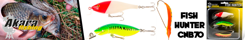 Akara Fish Hunter CNB70 Набор приманок