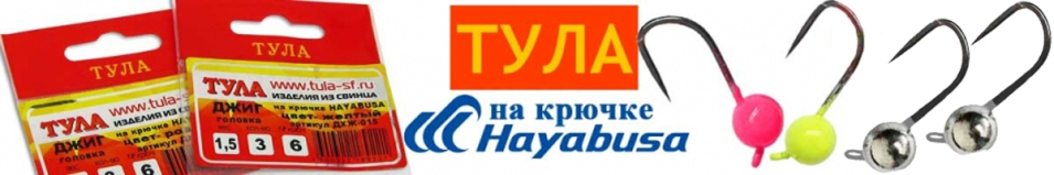 Тула Джиг на крючке Hayabusa