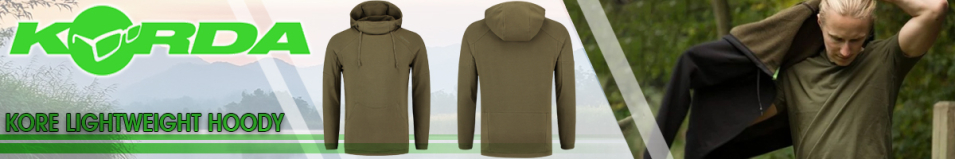 Korda Kore Lightweight Hoody Olive